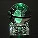 S-SO 3D Elf Inside K9 Crystal Ball Night Bedroom LED 7 Color Changing Desk Sleep Light (pk-2)