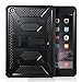 ULAK iPad Mini Case [KNOX ARMOR] Full-Body Rugged Hybrid Protective Case Kickstand for Apple iPad Mini 1/2/3 with Built-in Screen Protector (Black)
