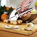 Besiva Professional Garlic Press,Premium Quality 18/8 Stainless Steel,Easy to Clean & Dishwasher Safe,Perfect for Mincing,Crushing
