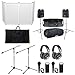 Peavey Escort 6000 Bluetooth Powered Speakers+Mixer+Case+Facade+Mics+Headphones