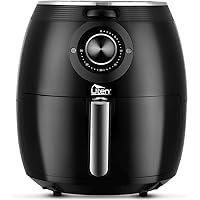Uten Air Fryer XL, 5.8QT 1700W Electric Hot Air Fryer with Temperature Control & Timer Knob, Fast Oven Oilless Cooker…