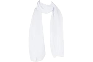 HatToSocks Chiffon Scarf Sheer Wrap for
