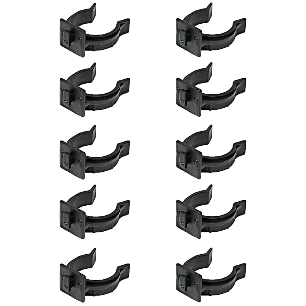 bricoleva.it Hooks for Kitchen Plinth - Hook Skirting Kitchen Clog - Easy to install (ABS, 10 pieces)