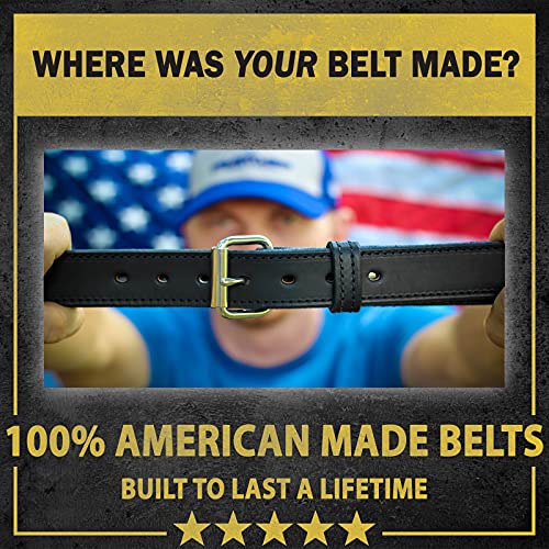 Relentless Tactical Ultimate Steel Core Gun Belt Leather Gun Belt w