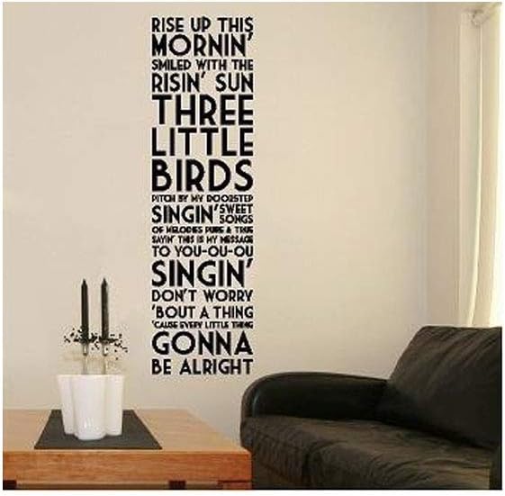 Homefulcomely PVC Wall Stickers English Proverbs Rise Up Home Decoration,Wallpaper99.1cm x27.9cm