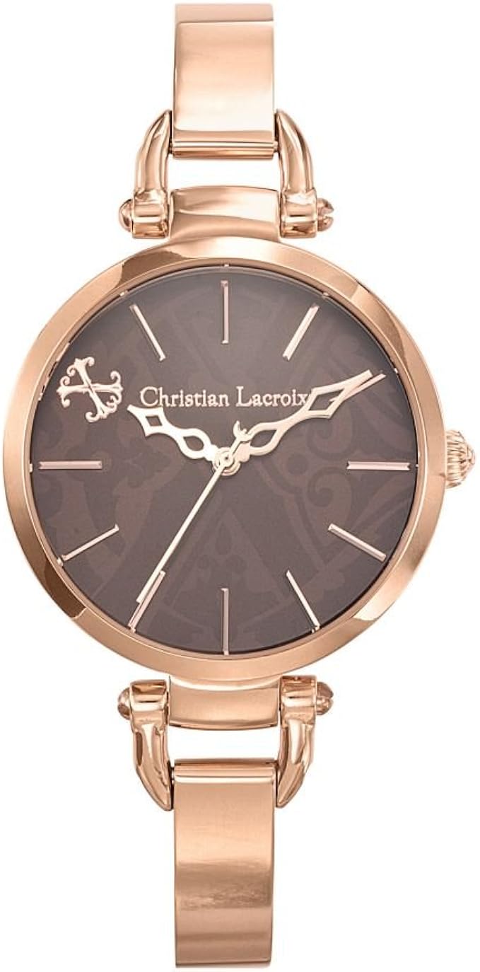 Christian Lacroix Womens Analogue Quartz Watch with Stainless Steel