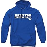 Hampton University Official Block Text Unisex Adult Pull-Over Hoodie