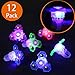 Mikulala Light Up Rings Fidget Toys for Kids 12 Pack Novelty Child Glow in The Dark Party Favors Bulk Flashing Led Kid Prizes, Fun Gifts for Graduation Party Supplies, Kids Party