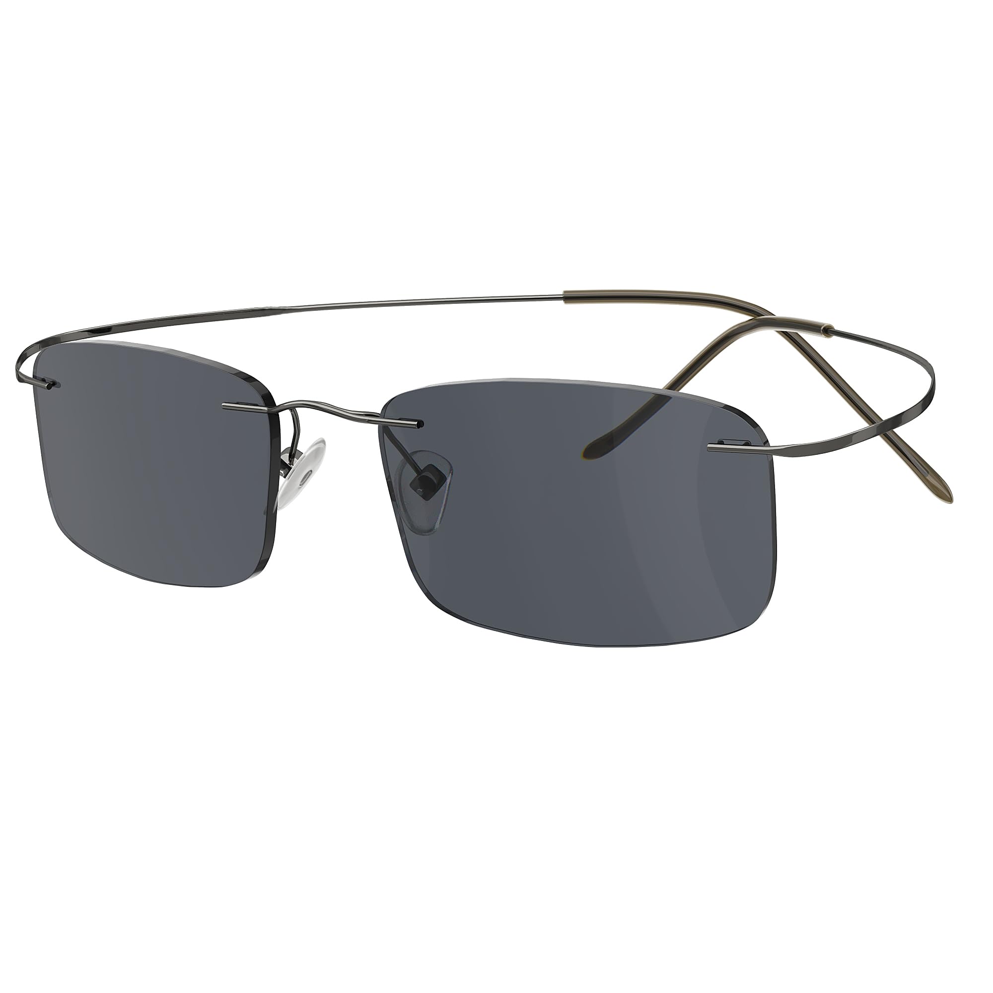 Eyekepper Titanium Rimless Reading Sunglasses Sunshine Readers Women Men +1.0 — image 1