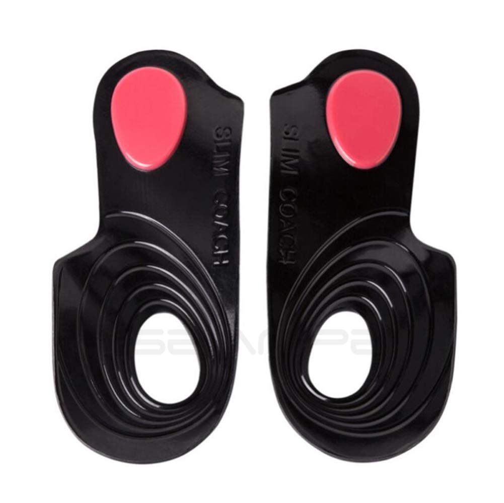 O/X Type Leg Orthopedic Insole, Gel Feet Pain Corrective Pad, Leg Posture Correct Aid Insert, Pronation Supination Corrector Straightener, for Fallen Arches Flat Feet Plantar Fasciitis Heel Spur (M)