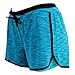RIBOOM Women Workout Fitness Running Shorts Double Layer Active Yoga Gym Sport Shorts