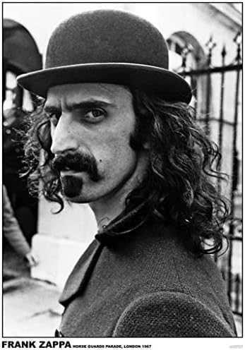 Frank Zappa Horse Guards Parade London 1967 Music Album Rock Roll Vintage Cool Wall Decor Art Print Poster 23.5x33