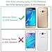 Galaxy J1 (2016)/Luna/Express 3/AMP 2 Case,AnoKe [Credit Card Slots Holder][Not Wallet] Hard Silicone Rubber Hybrid Armor Shockproof Protective Case For Samsung Galaxy J1 j120 KLS Rose Gold