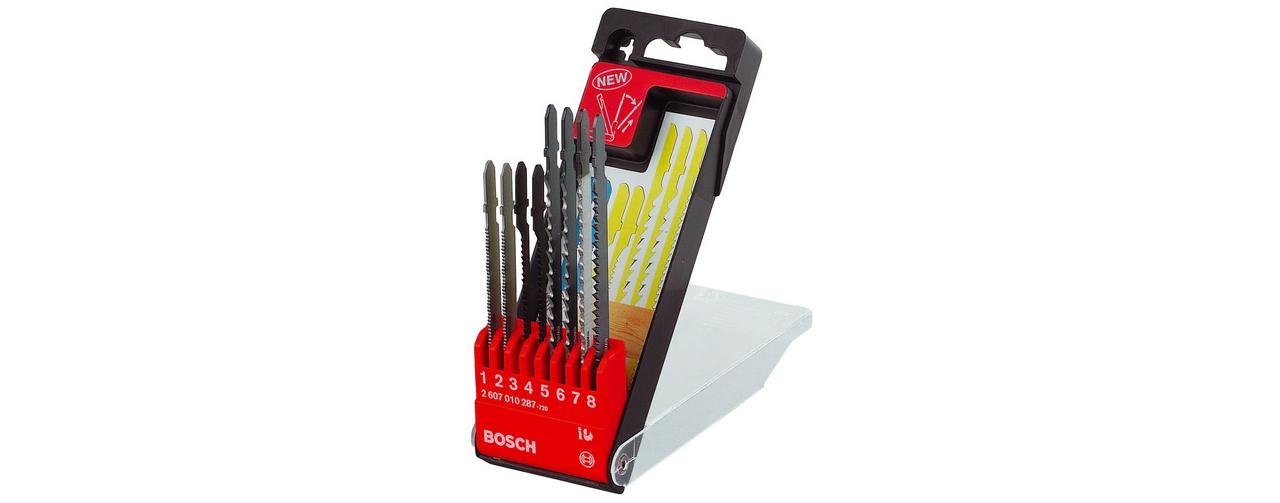 Bosch 8 Piece T Shank Jigsaw Blade Set