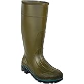 Servus MAX 15" PVC Chemical-Resistant Soft Toe Men's Work Boots, Olive, Green & Brown (75120), Size 9