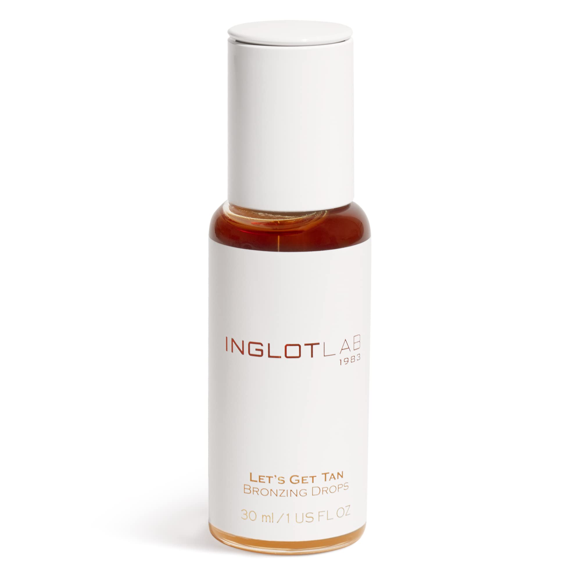 Inglot Let's Get Tan Bronzing Drops Face Bronzer Liquid Bronzer Self Tanning Mousse 30ml