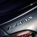 New Style Mercedes-Benz AMG Emblem 3D ABS Black Trunk Logo Badge Decoration Gift (Gloss Black)