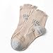 Yhao 4 Pack April Sky Breathable Bamboo Casual Ankle Quick Dry Seamless Women's Socks
