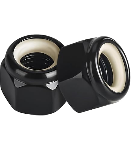 thumbnail image 2 of Rivercity Fastener 25-Pack 1/4-20 Stainless Steel Flange Lock Nuts - Nyloc/Nylock 2 of 6