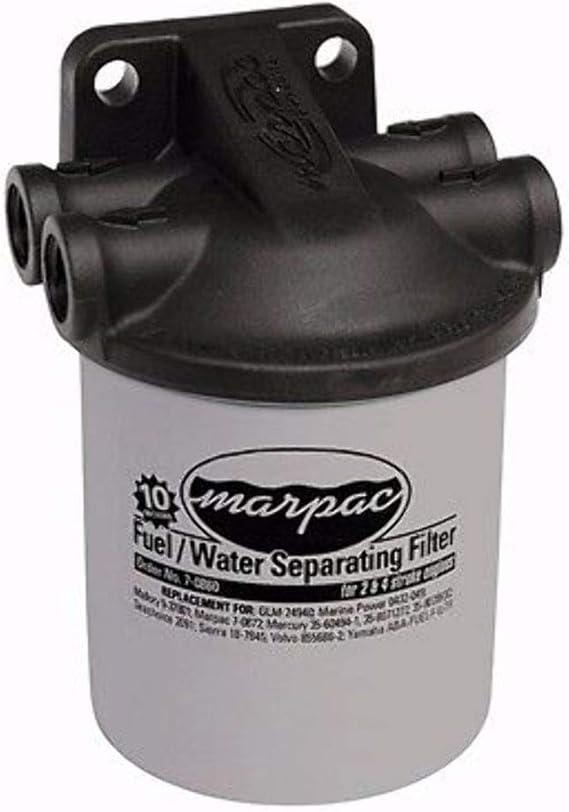 Marpac Fuel/Water Separator Filter Kit Head 3/8