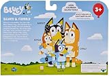Bluey 4 Figure Pack Bluey Bingo Bandit Chilli Official Collectable Toy 2.5in view 10