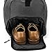 Shacke’s Travel Duffel Express Weekender Bag – Carry On Luggage with Shoe Pouch (38L, Dark Gray)