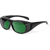 Morfone Red Light Therapy Glasses - Eye Protection for Red Light Therapy (600nm-940nm) - Red Light Therapy Goggles for Home & Spa Use