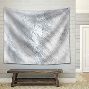 Gray Marble - Fabric Wall Tapestry Home Decor - 51x60 inches