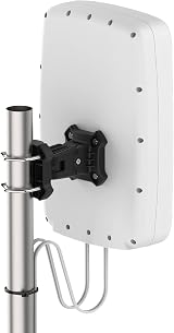 Poynting A-XPOL-0024 5G LTE Antenna 11dBi White SMA Male 5m Mast Mount view 5