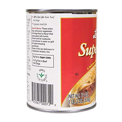 Loma Linda - Plant-Based Protein - Super Links (19 oz.) - Kosher - Thumbnail 6