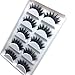 NewKelly Luxury 3D False Lashes Fluffy Strip Eyelashes Long Natural Party