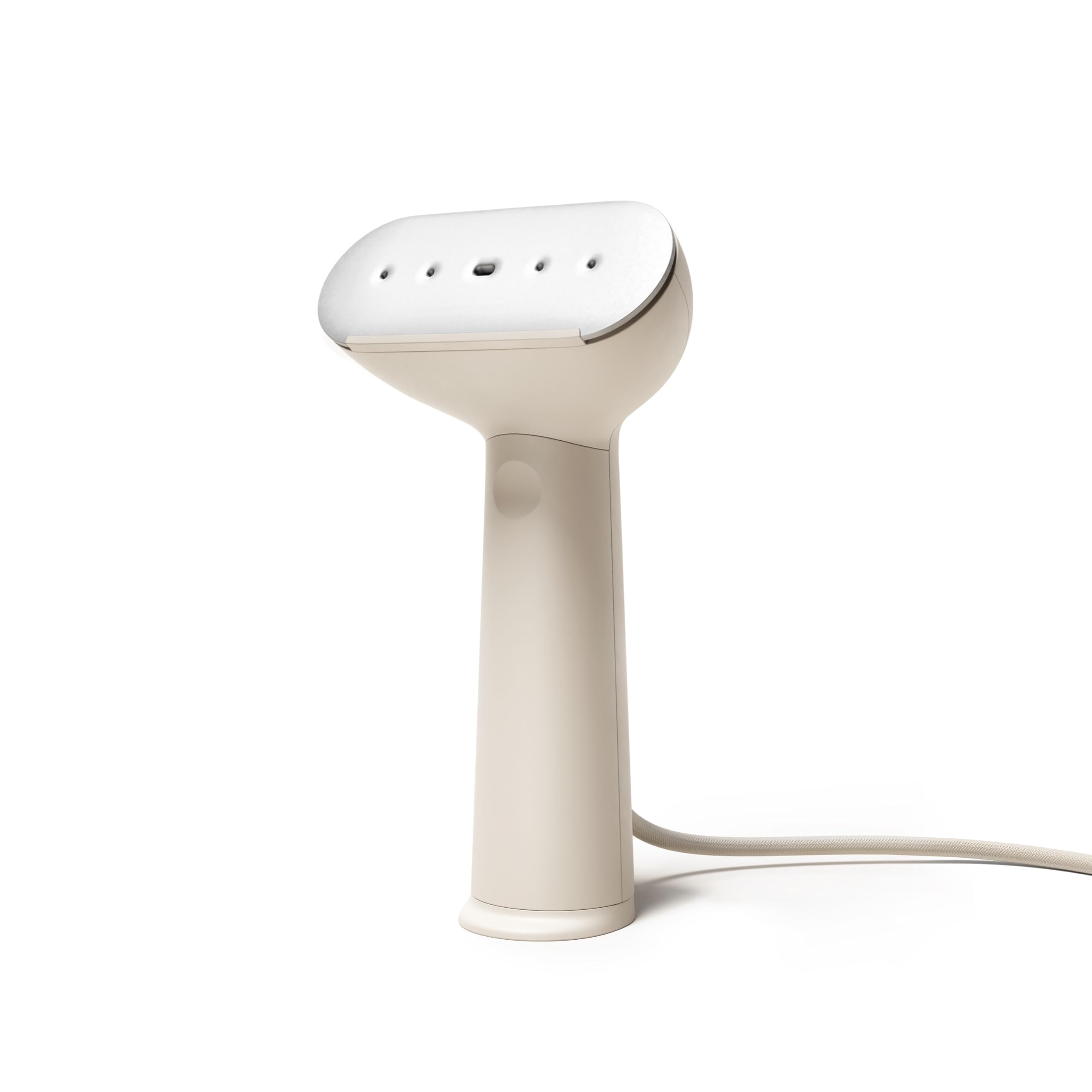 Photo 1 of Steamery Handheld Clothes Steamer Cirrus 3, 1200W, US Plug, Heated Ironing Plate, Fast Heat Up, Garment Wrinkle Remover, Beige