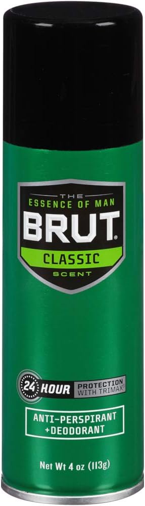 BRUT Anti-Perspirant Deodorant Spray Original 4 oz