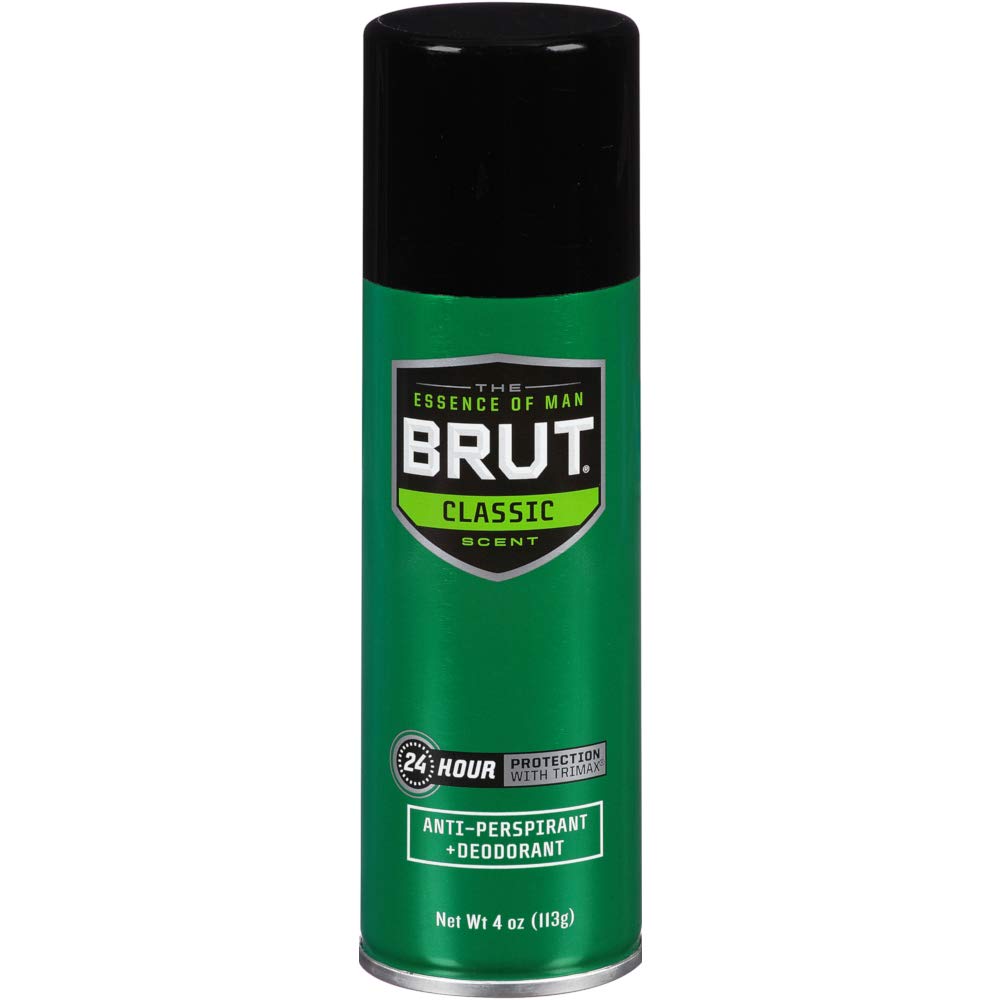 BRUT Anti-Perspirant Deodorant Spray Original 4 oz