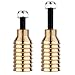 Z-FIRST Pro Scooter Pegs CNC Aluminum Pegs for Stunt Scooters with Hardware (Gold)