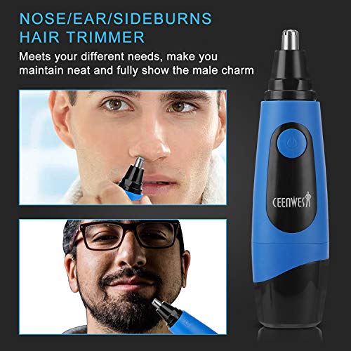Ceenwes Nose Hair Trimmer Professional Mute Painless Trimming Nose Ear