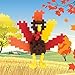 PLUS PLUS 3D Puzzle Building Block Set, 70 Mini Interlocking Pieces, Fun Holiday Activities for Kids - Turkey Mini Maker Tube