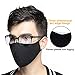 Worglo Mask,5 pcs Washable Cotton PM2.5 Mouth Mask with 5 pcs Activated Carbon Filter Adjustable Reusable Windproof Face Masks