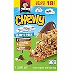 Quaker Chewy Granola Bars, Variety Value Pack, 18 Bars