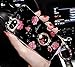 iPhone 6 Plus Crystal TPU Case,Inspirationc Diamond iPhone 6S Plus Case Bling Glitter Rhinestone Soft Silicone Rubber Bumper Case with 360 Ring Stand Holder for iPhone 6 Plus/6S Plus-Strap Rose