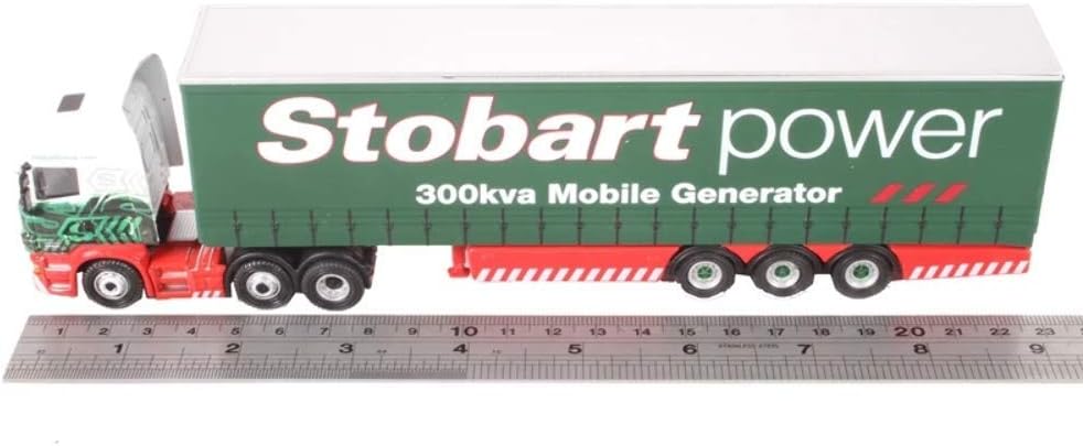 Oxford Diecast 1:76 Scania Highline Curtainside Stobart Power Collectable model 76SHL02CS - Image 5