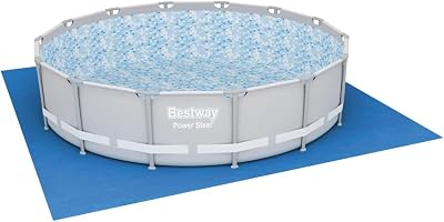 Bestway Ground Cloth Pool Floor Protector 488 x 488 cm Blue 58003-19