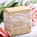 Whaline 30 Yards Lace Trim Ribbon with Floral Pattern for Wedding Invitation Cards, Sewing, Gift Package Wrapping, Decorating and Hand Crafts, 2 Inch Wide, White and Black