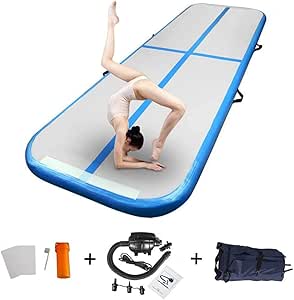 cheap inflatable air track pads for gymnastic easy carry air