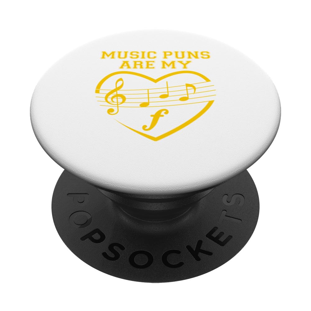 Music Puns Are My f PopSockets Swappable PopGrip
