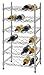 Muscle Rack WBS181435 24-Bottle Chrome Wine Rack, 18