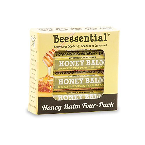 Beessential Honey Lip Balm (4 Pack)