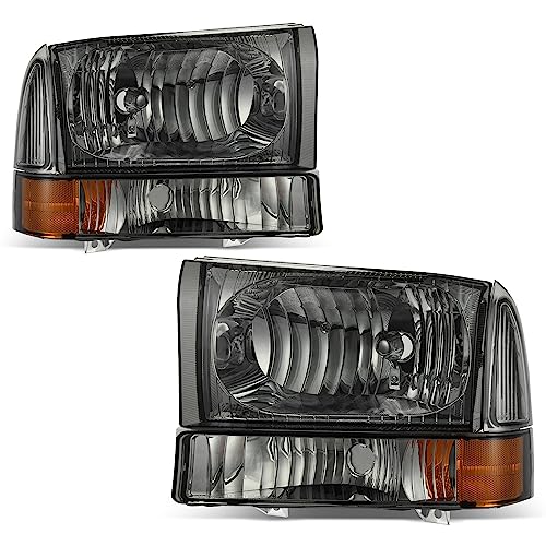 oEdRo Headlight Assembly Compatible with 1999-2004