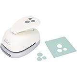 Bira Craft 10mm, 12mm, 14mm, 3 Circles Lever Action Craft Punch, Confetti Punch, for Paper Crafting Scrapbooking