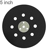5 Inch Dia 8 Hole Sander Hook and Loop Hard Backing Pad Replacement Sanding pad for Bosch Sander